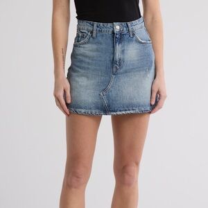 NWT Topshop Heigh Waisted Denim Skirt